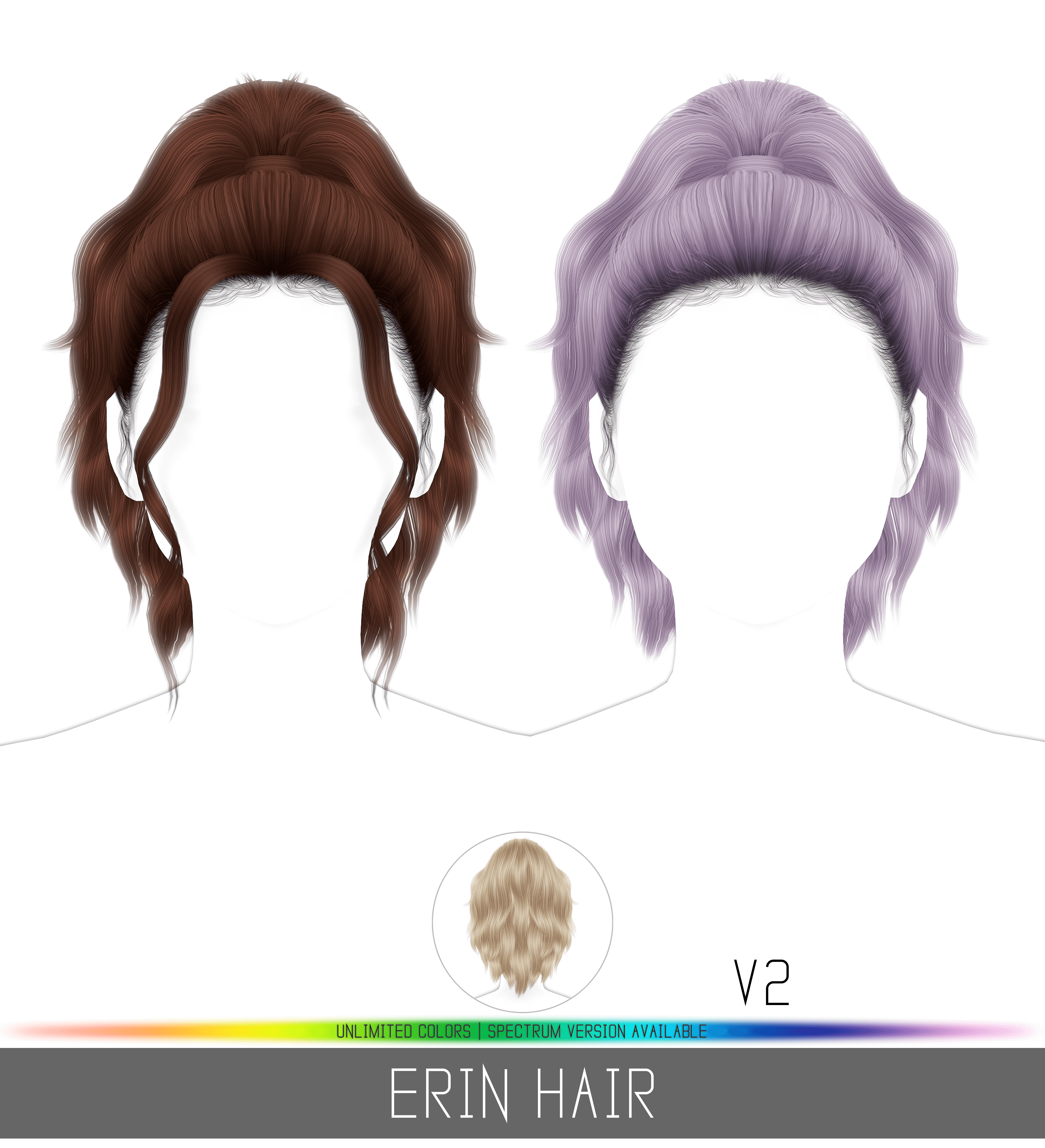 Прическа Erin Hair
